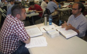 First day - abe and scott