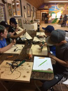 woodburning group